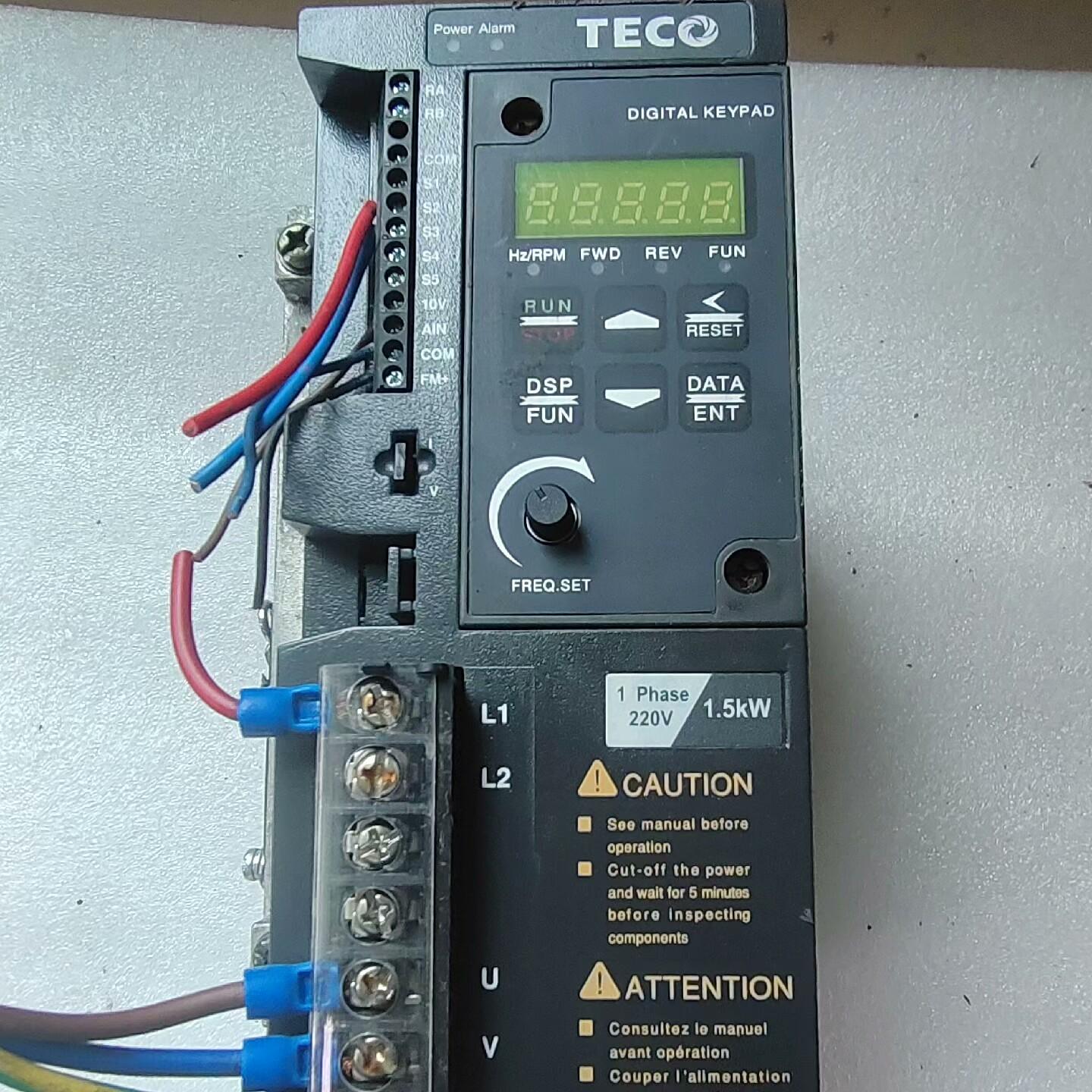 TEC0东元变频器 S310-202一H1D1/1.