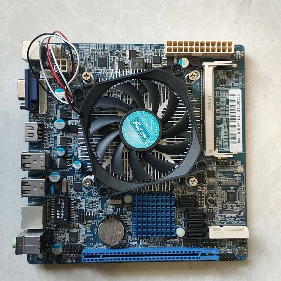 K-SH61L2 H61主板17x17 ITX小板 送CPU