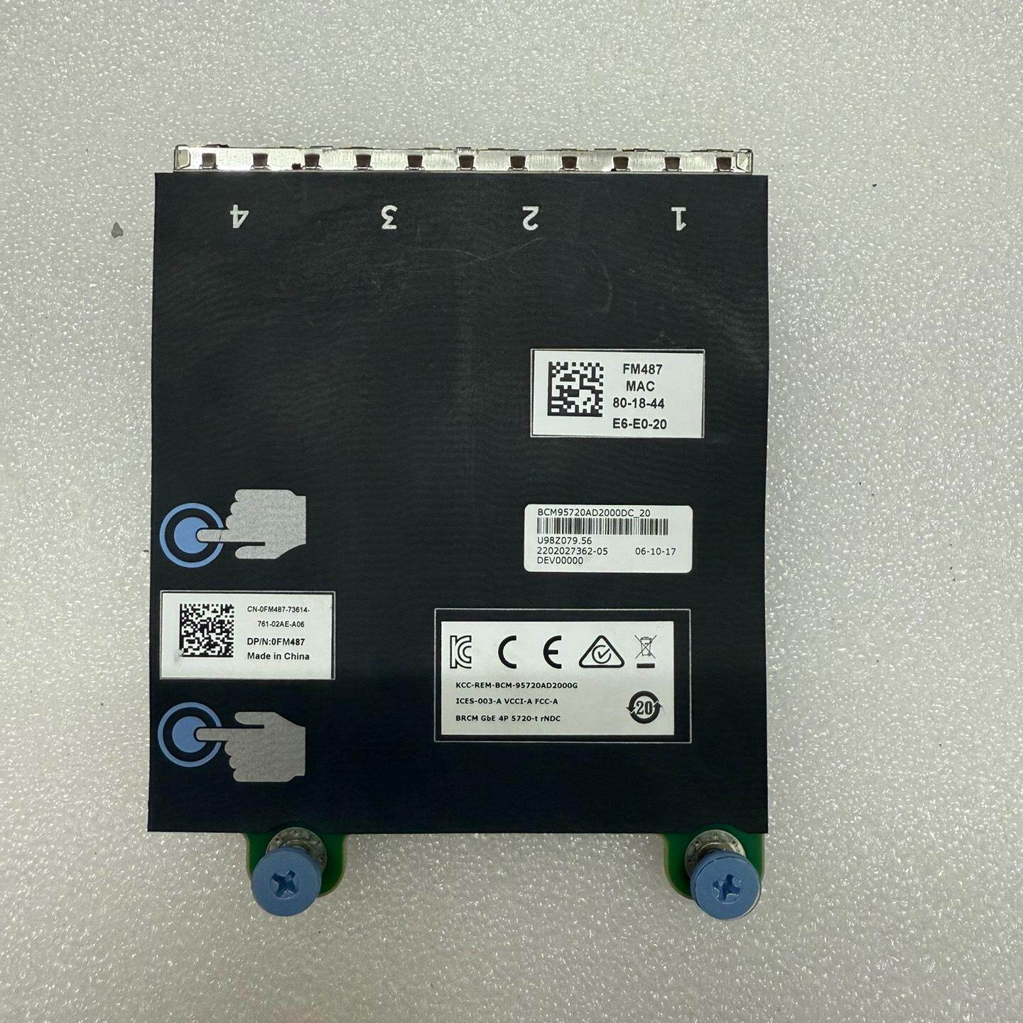 / 四口千兆网卡 0FM487 FM487 BC
