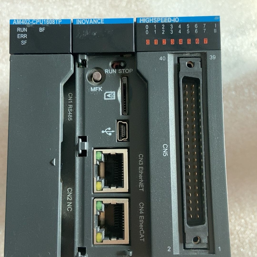 汇川PLC控制器 AM402-CPU1608TP-C 成色非