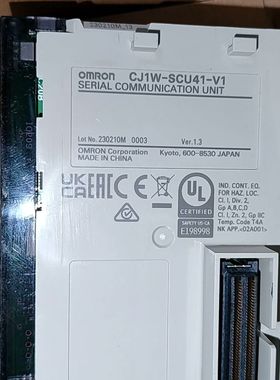 CJ1W-SCU41-V1 成色完美可充新有个盒子包好不