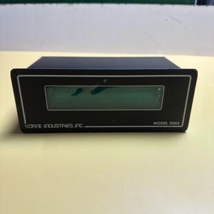 VORNE INDUSTRIES 2005显示器 实物拍摄