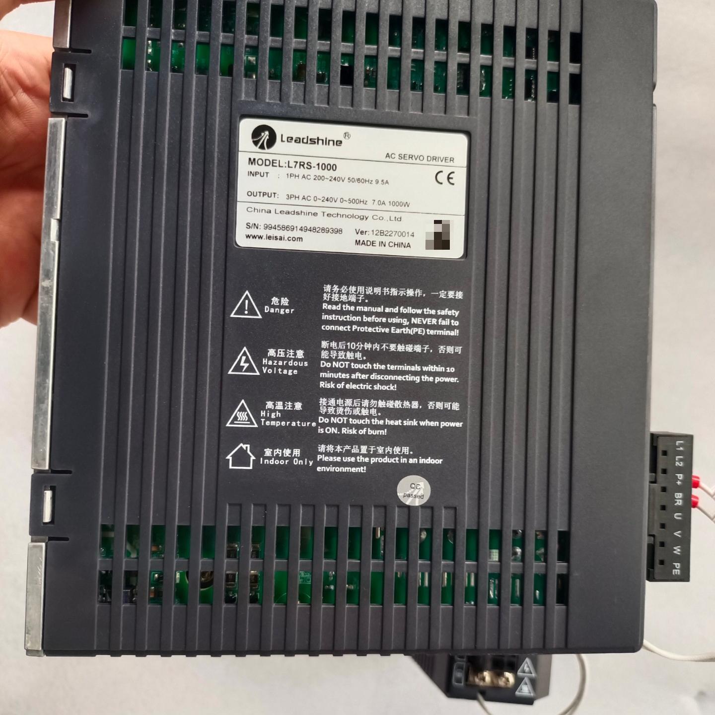 雷赛 1000KW 伺服驱动器 L7RS-1000