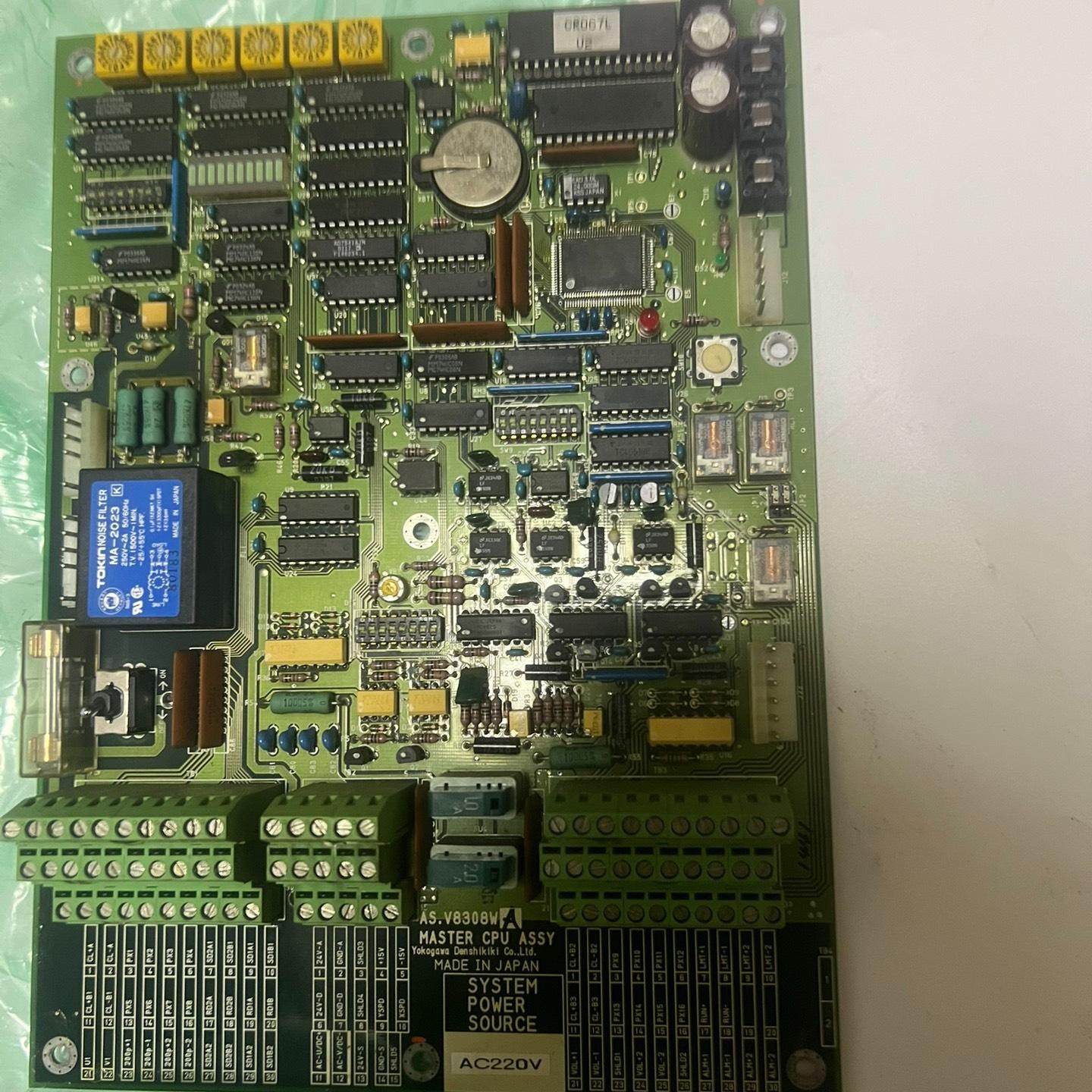 YokogawaEM-500计程仪主板 V8308WA