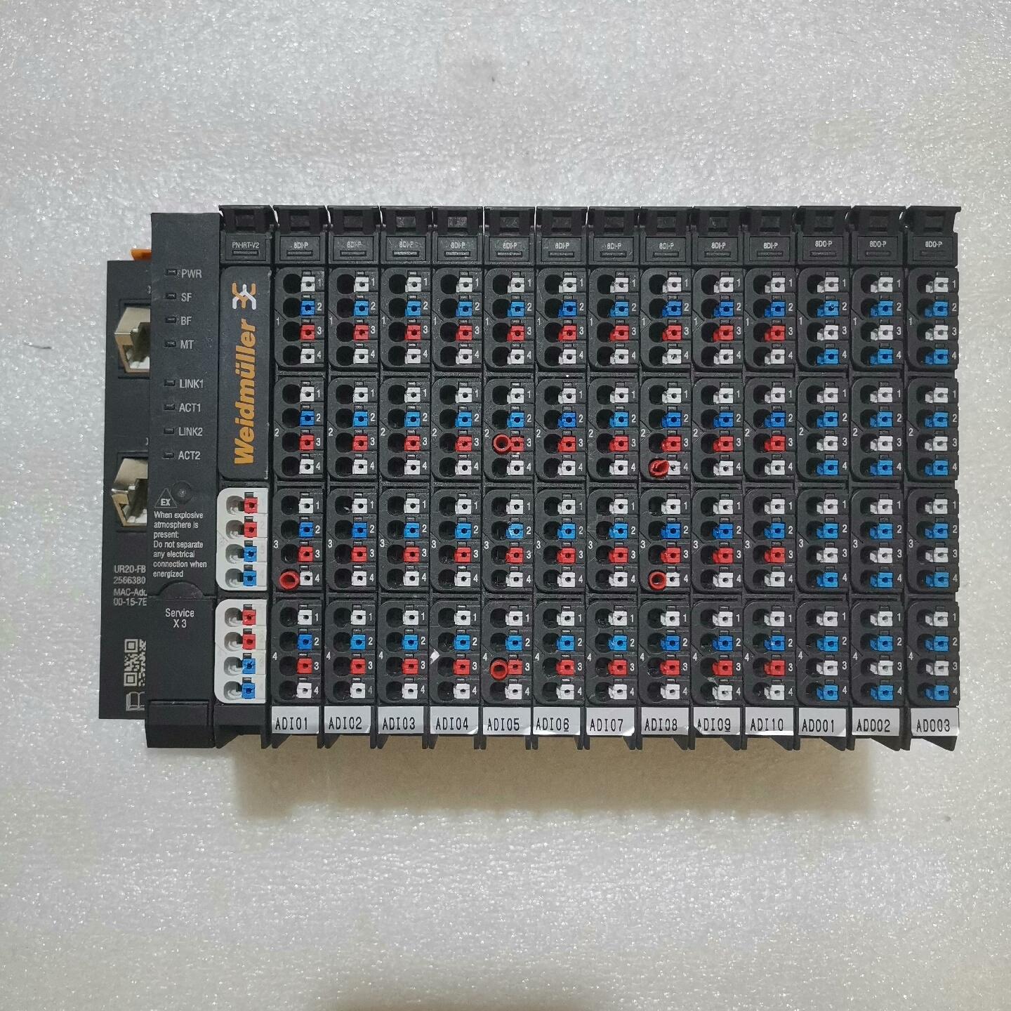 魏德米勒UR20-FBC-PN-IRT-V2 8DI-P十个