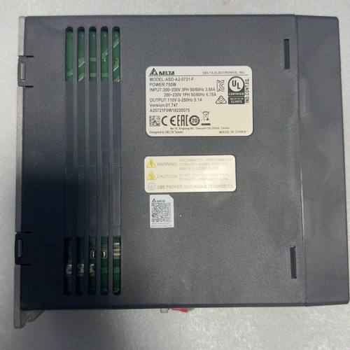 台达伺服驱动器ASD-A2-0721-F 750W功率 输入