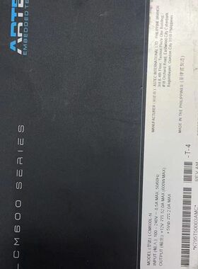 雅特生ARTESYN LCM600L-N电源出售 成色如图