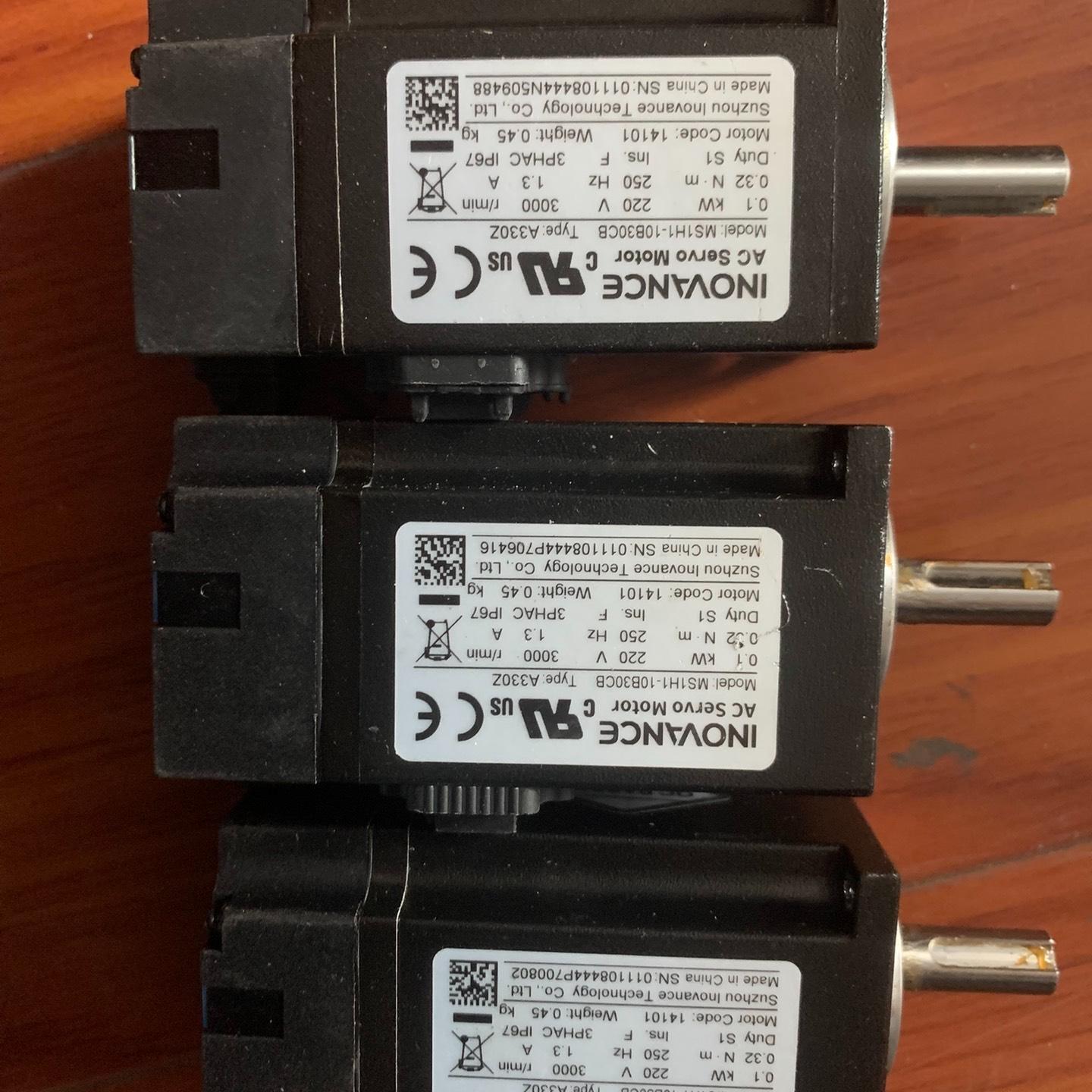 汇川MS1H1-10B30CB-A330Z伺服电机 100W