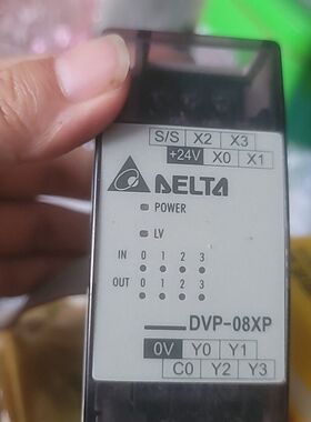 台达扩展模块DVP08XP11R拆机功能正常