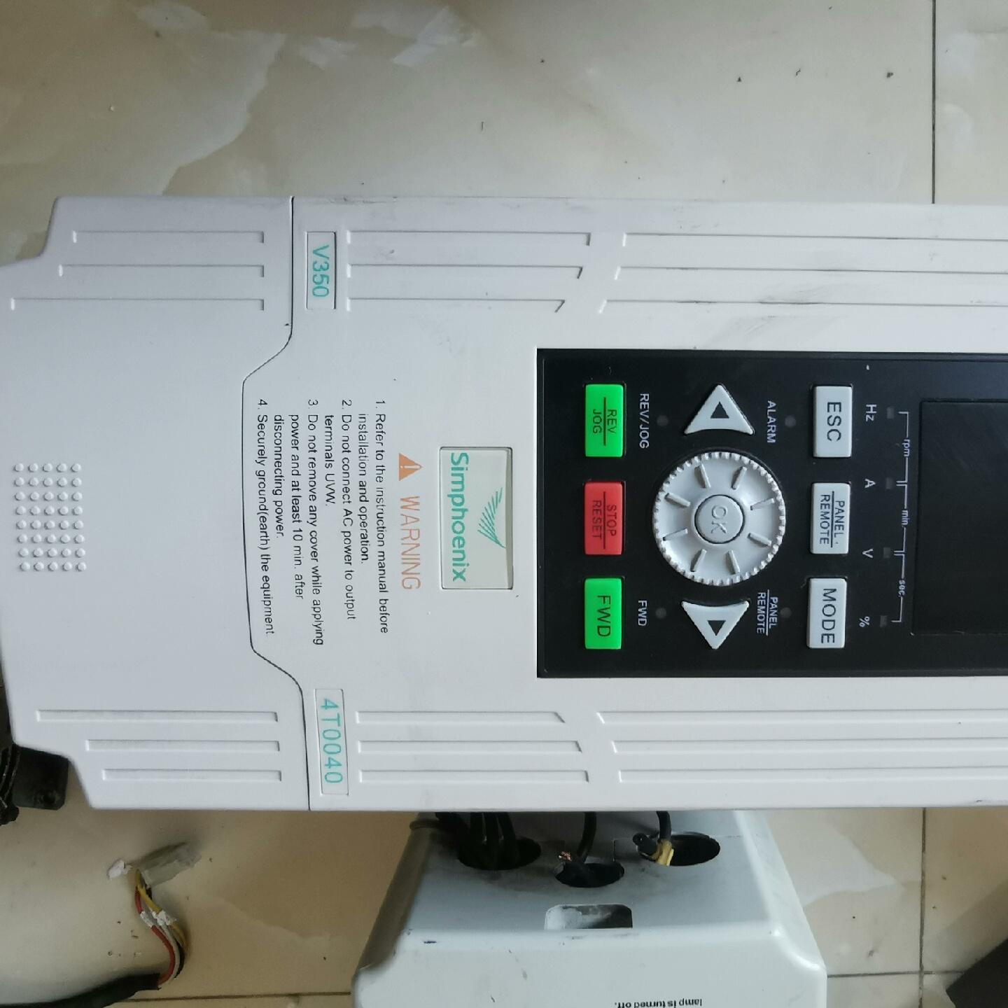 四方变频器V350/4T0040拆机质量好的