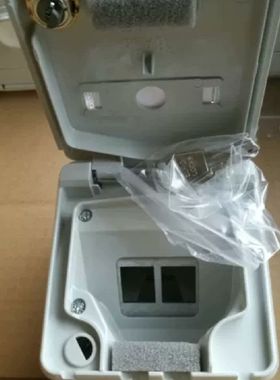 DATWYLER 德特威勒 2口面板模块安装盒 带锁 417