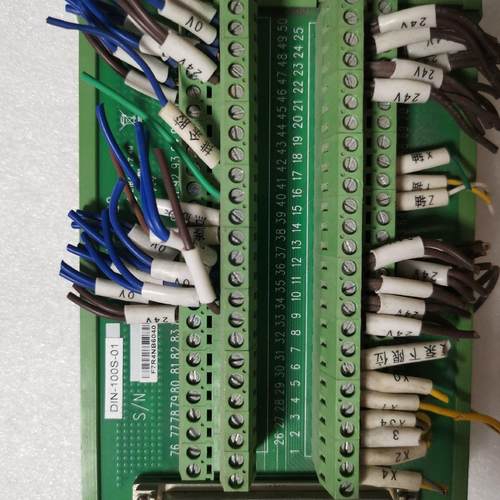 IO控制卡 DIN-100S-01 IO卡接线端子板 拆