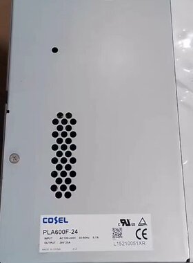 科索COSEL PLA600F-24开关电源 24V输出25