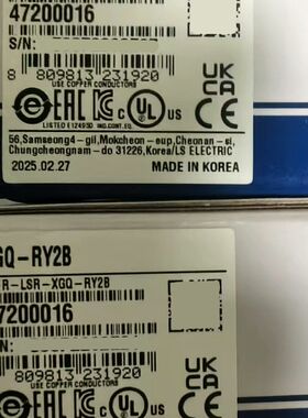 XGQ-RY2BLS产电可编程控制器韩国LG乐星