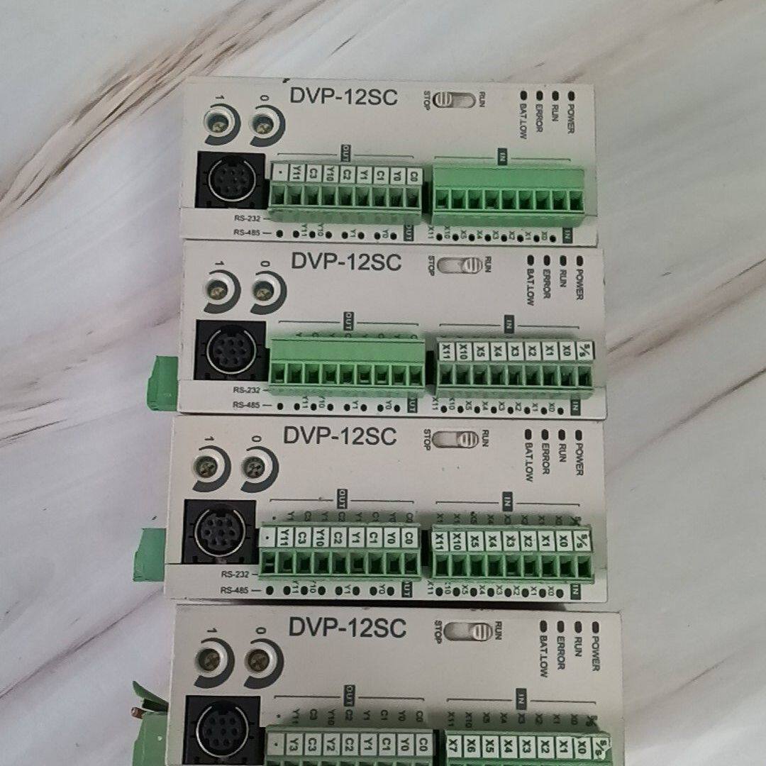 拆机台达PLC     DVP12SC11T   实物拍摄