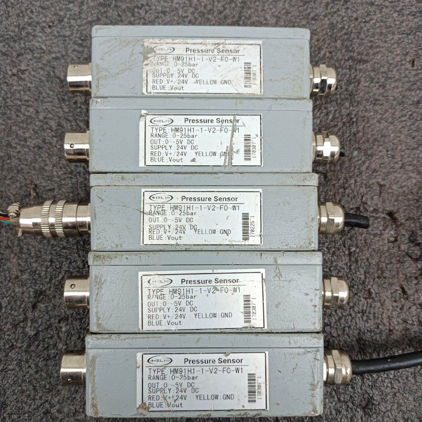 HELM压力传感器接头  HM91H1-1-V2-FO-W1