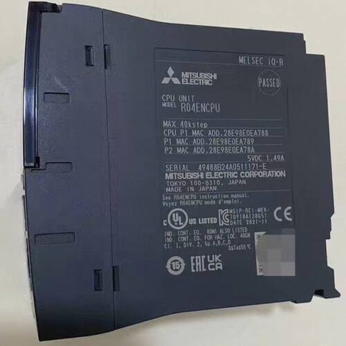 MELSEC iO-R系列CPU模块 R04ENCPU