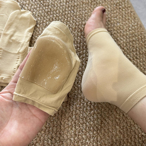 裂倍宁脚裂软膏搭配用脚跟袜3双