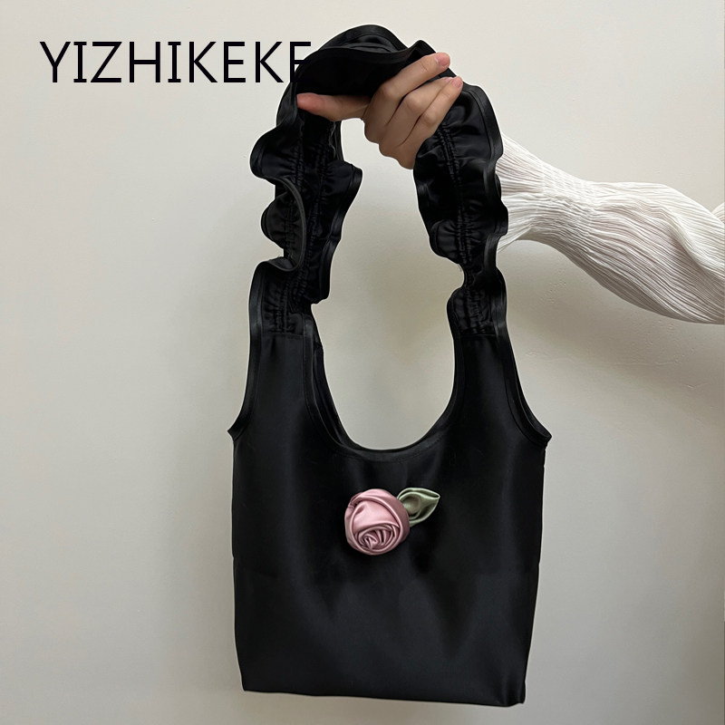 一只壳壳原创小众设计木耳边单肩通用款女包