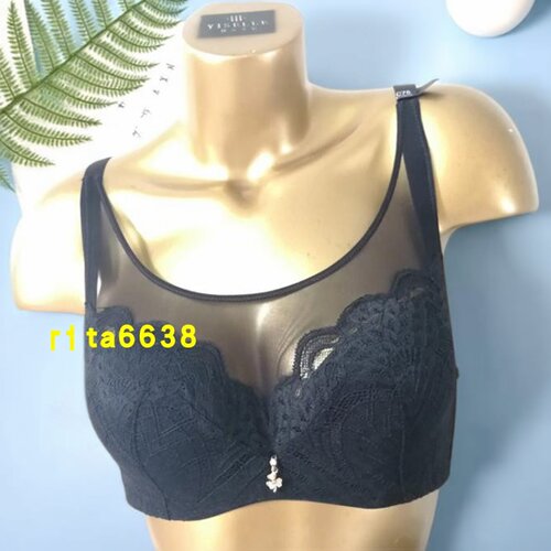 专柜正品 伊丝艾拉644 CD薄杯性感防走光舒适抹胸式文胸内衣