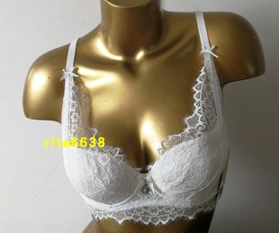 专柜正品 薄杯性感美背聚拢文胸侧收副乳女士内衣 伊丝艾拉646