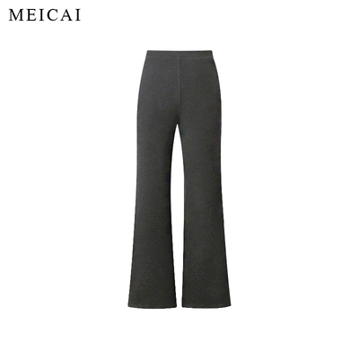 美裁“LULU面膜裤”显瘦王 莱赛尔发热羊毛佰搭休闲裤微喇裤