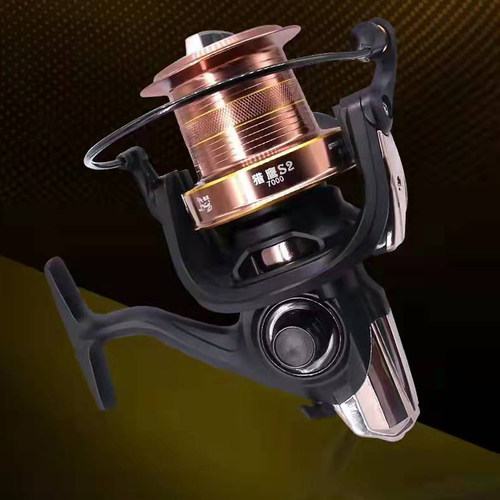 狼王渔轮新品猎鹰S2远投轮10+1轴承7000/8000纺车轮锚鱼轮