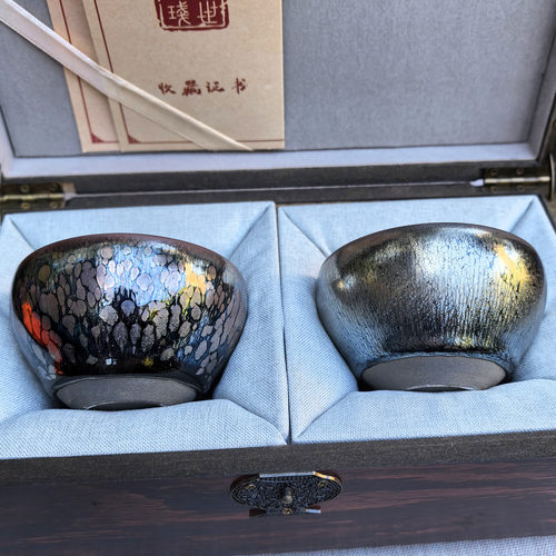 建盏茶杯主人杯原矿铁胎纯手工