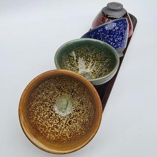 建盏茶杯手工铁胎高端主人杯茶盏陶瓷茶具杯品茗建阳建窑铁胎茶杯
