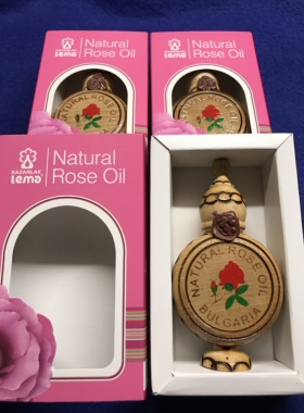 LEMA保加利亚原装进口单方100%纯粉玫瑰精油0.5ml食品级