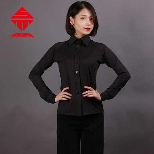 女士长袖上衣舞蹈练功服摩登舞