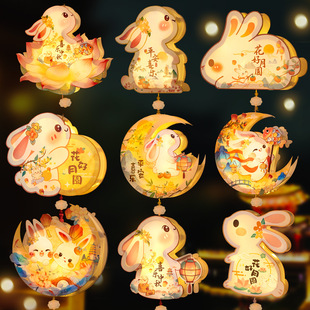 马年新年手工diy灯笼古风幼儿园儿童2025新款2026元宵节手提花灯