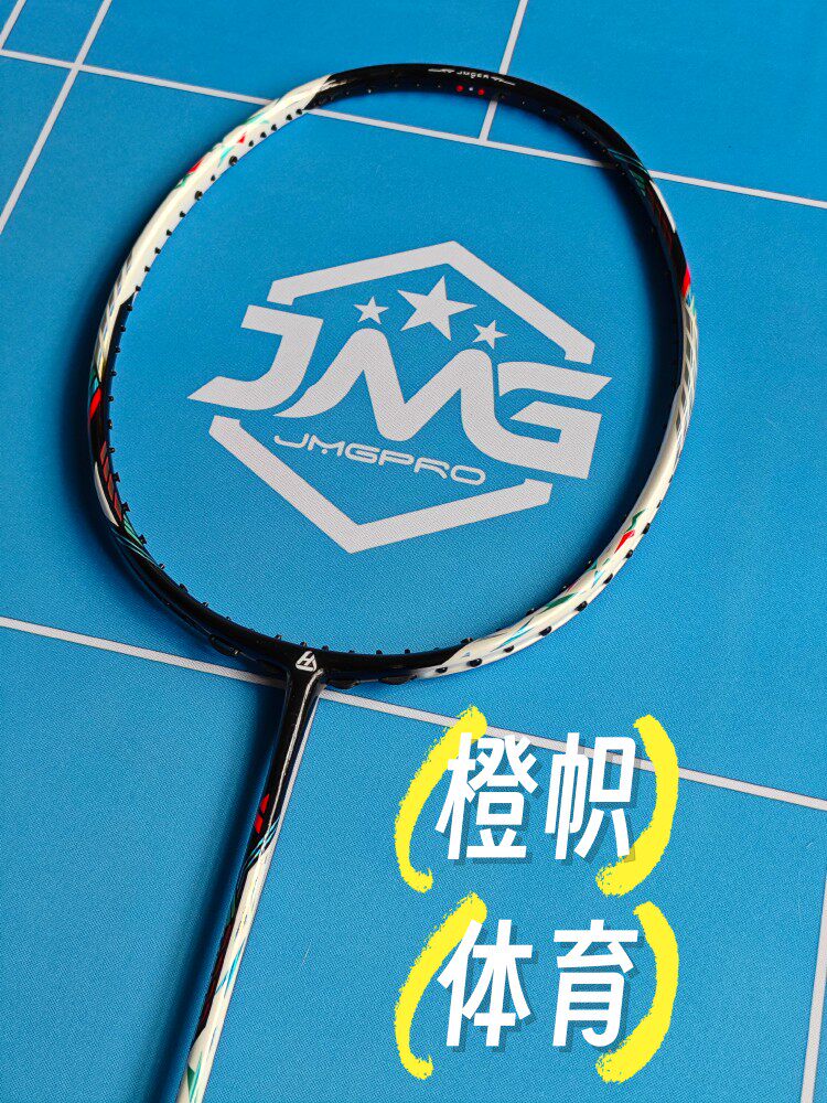 击破dzs双刃拍框羽毛球拍专业级偏硬杆鸡之书jmgpro鸡毛哥