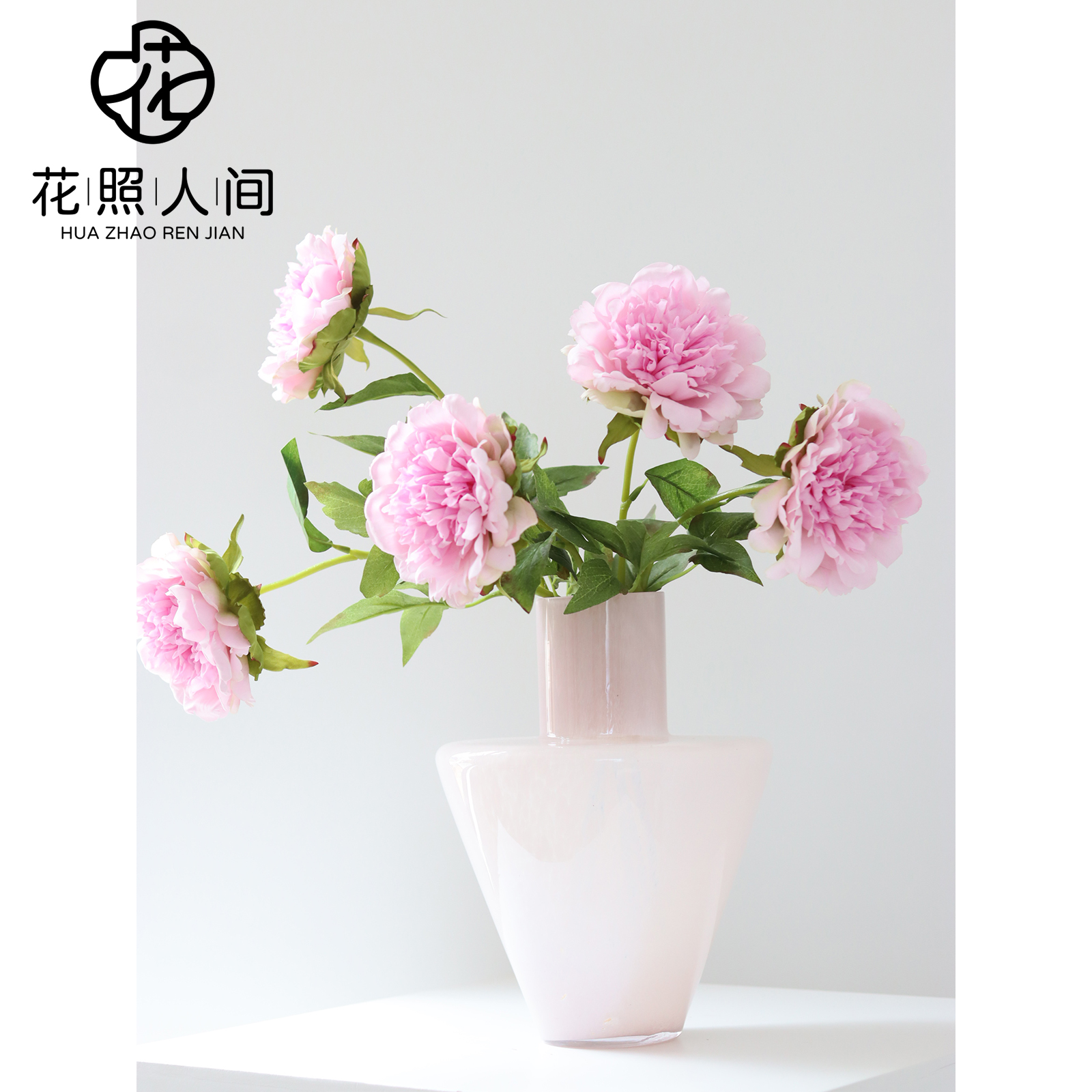 高品质手感保湿牡丹仿真花家居装饰芍药假花摄影道具花束造景花艺