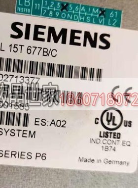 原装PANEL 15T 677B/C(A5E02713377)西门子工控机触摸屏 维修配件