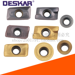 DESKAR戴斯卡APMT数控1604铣刀片10T3圆刀片LF6018加工中心LF6028