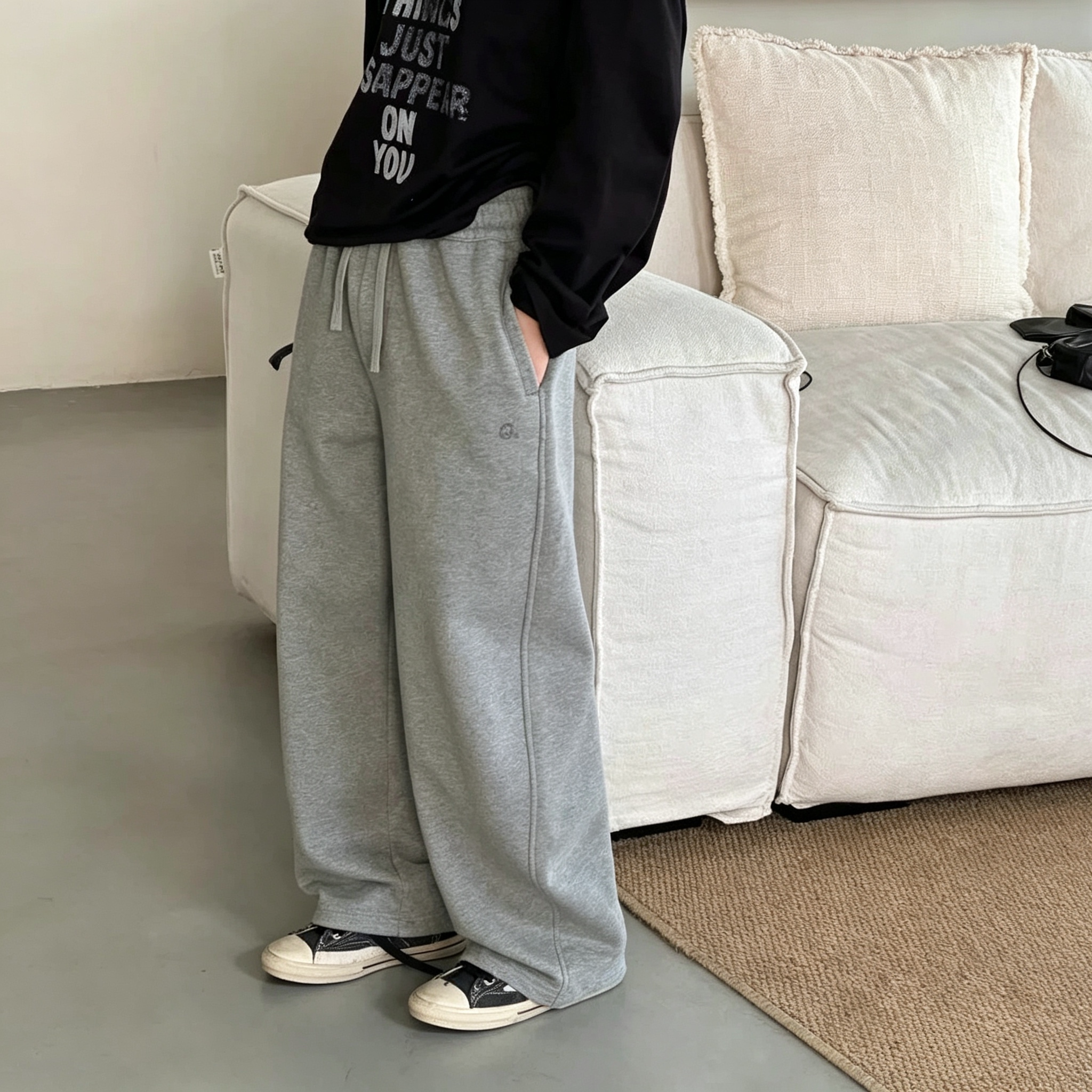 GUOXI果皙2026儿童针织裤子