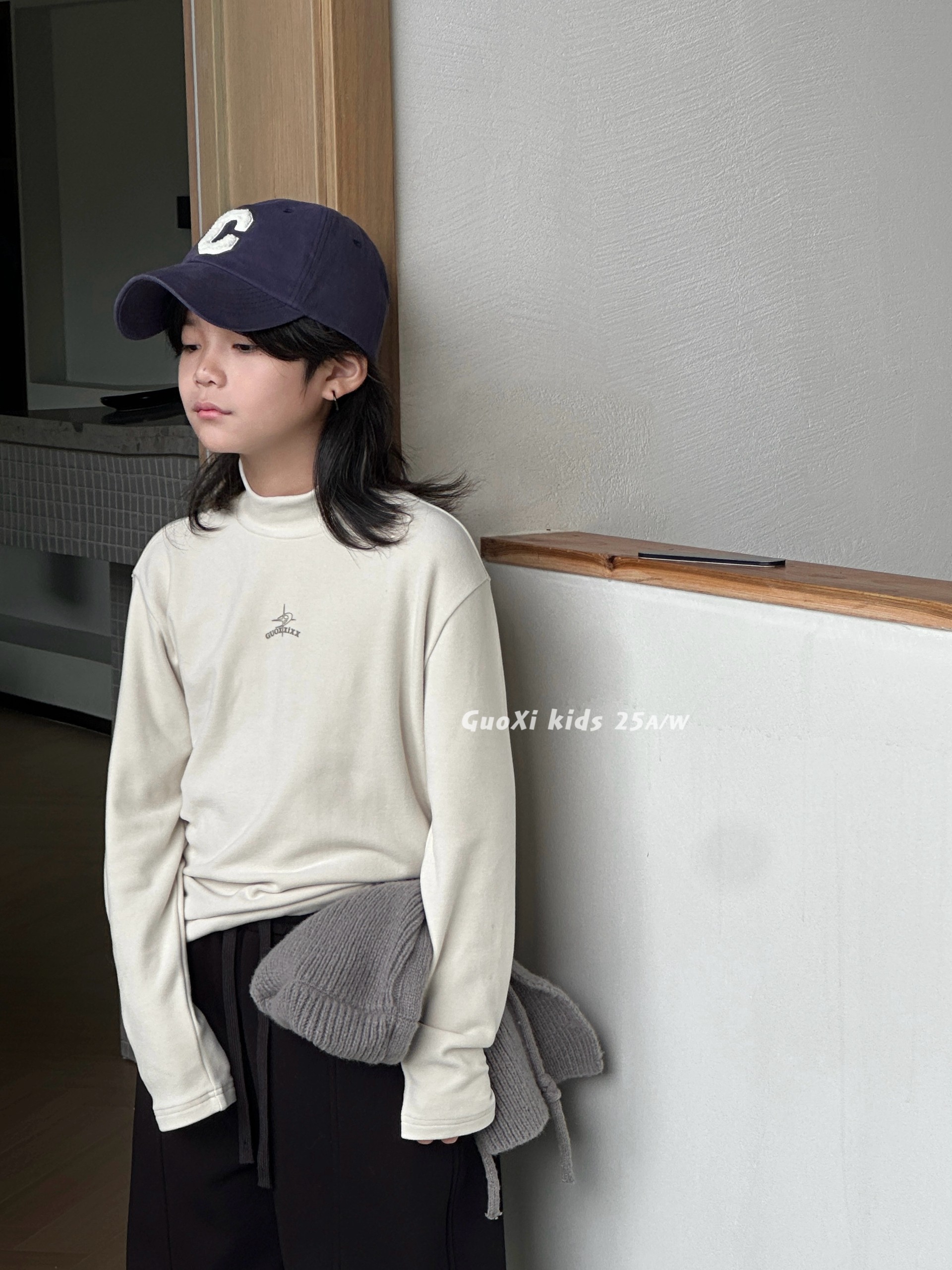 GUOXI果皙2025男童德绒打底衫儿童保暖长袖T袖秋冬女童打底上衣,童装/婴儿装/亲子装,T恤,淘宝优惠券,粉丝福利购,淘宝优惠卷