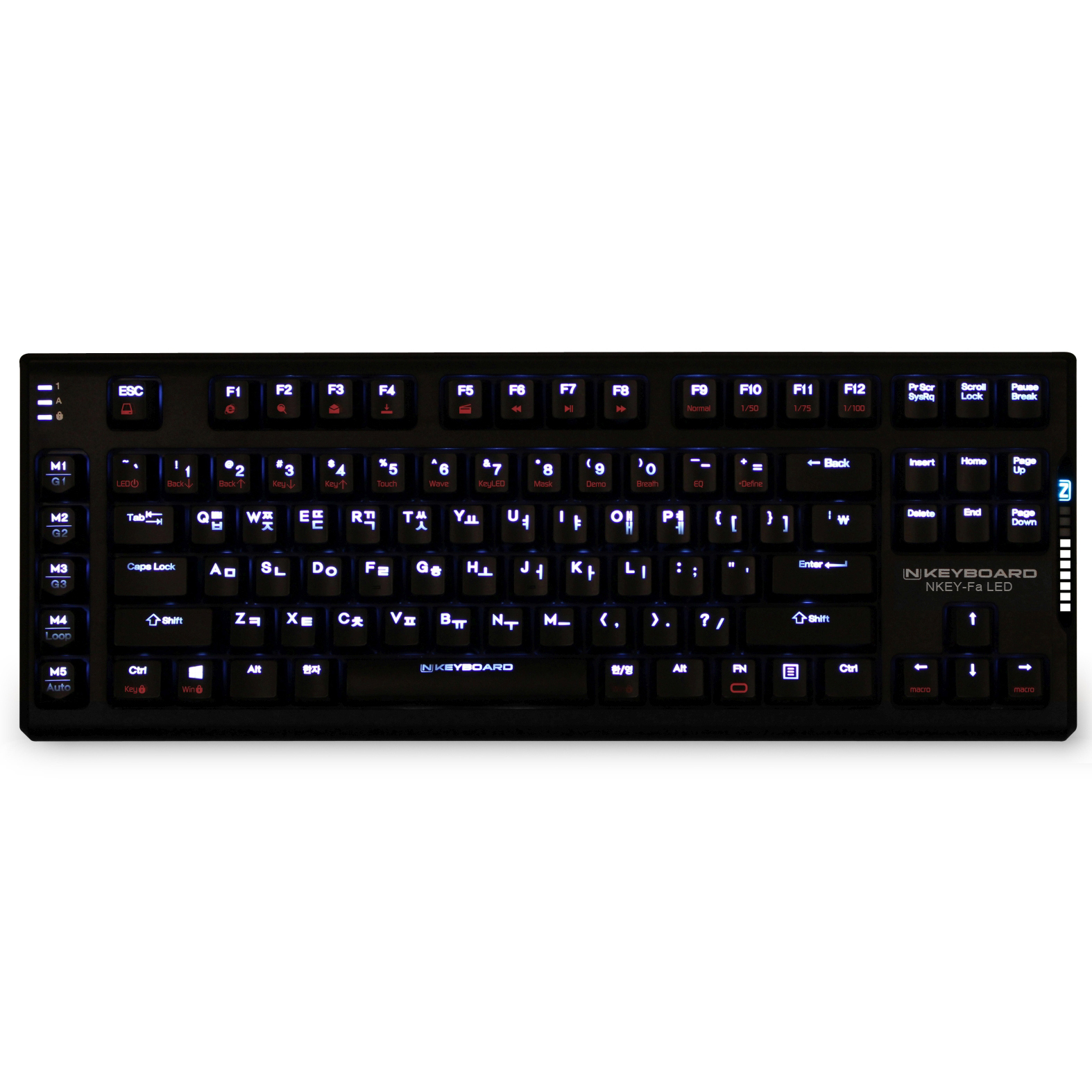 韩国SKY樱桃CherryMX轴87键LED背光全键无冲专业游戏机械键盘茶轴