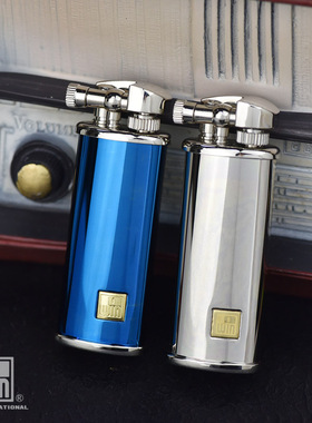 日本WIN 道格拉斯侧滑煤油小巧打火机黑蓝冰银色情人打火机正品