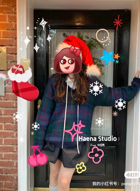 韩国直邮～潮牌八奶bannet新款毛衣～总长65肩宽58胸围56袖长53