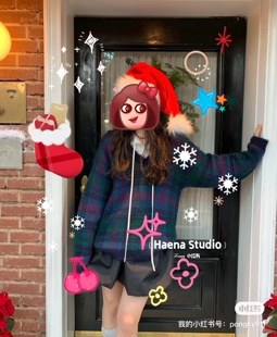 韩国直邮～潮牌八奶bannet新款 长53 毛衣～总长65肩宽58胸围56袖