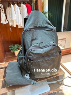 韩国直邮~潮牌八奶thebarnne双肩包~送斜挎包 35*25.5小包12*23