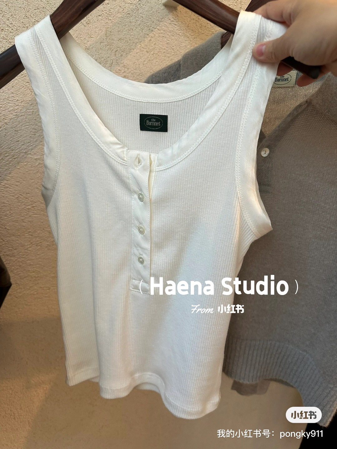 韩国直邮～八奶～新款吊带the barnnet～长50胸33～