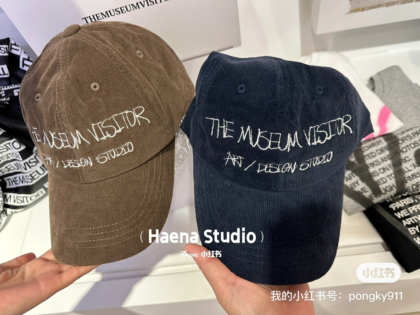 韩国直邮～潮牌the museum visitor～棒球帽～