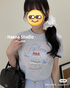 韩国直邮～fallett～蛋糕～半袖体恤～