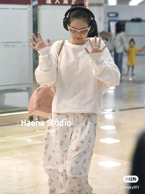 韩国直邮～openyy～hellokitty联合款～休闲裤