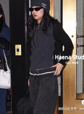 韩国直邮～treemingbird裤子～长106腰35臀62～