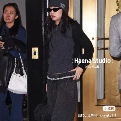 韩国直邮～treemingbird裤子～长106腰35臀62～