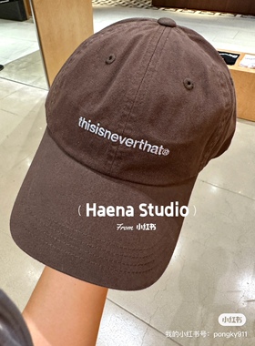 韩国直邮～thisisneverthat棒球帽～帽深16帽檐8